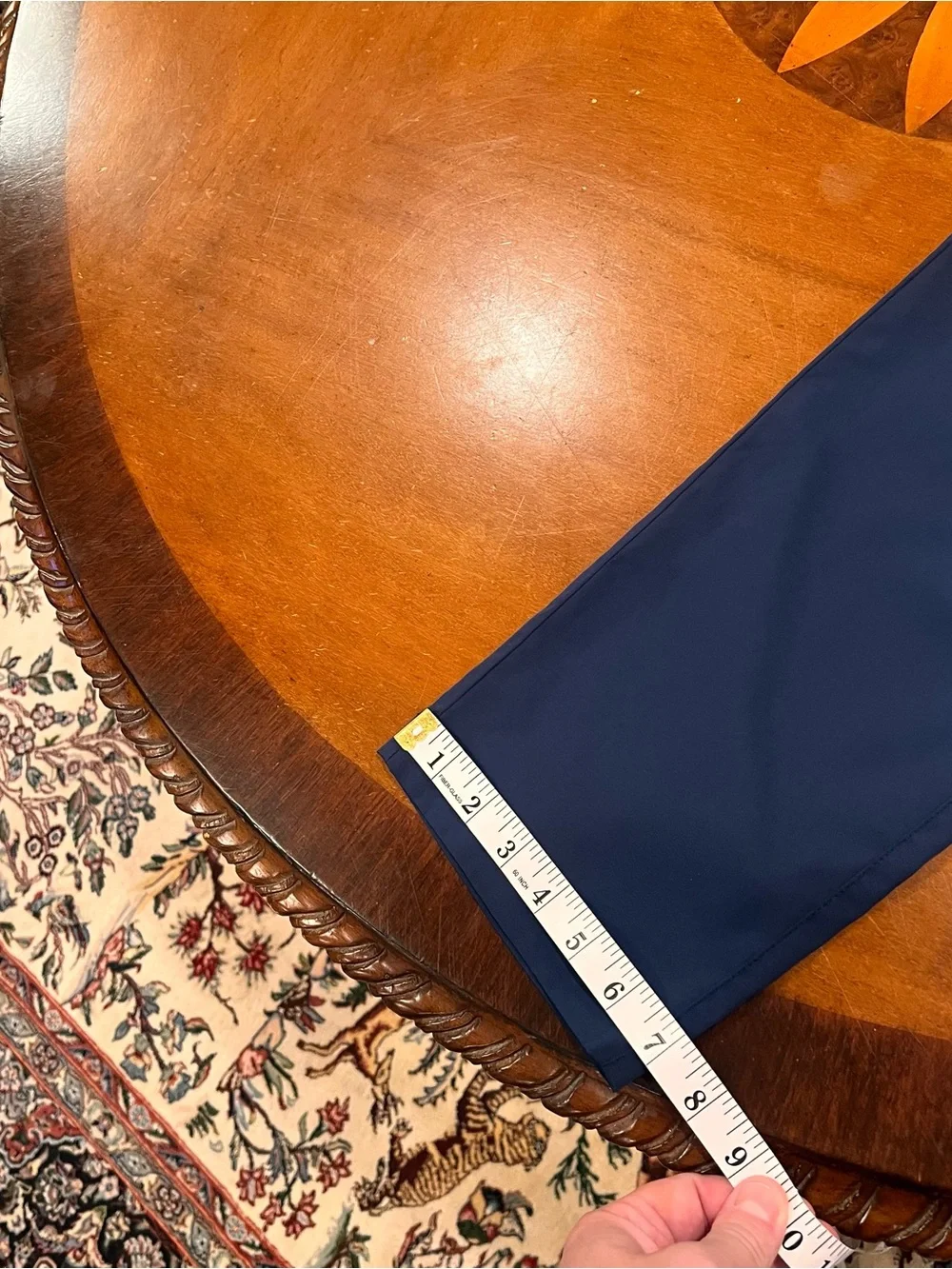 NEW $129 Bonobos Tailored Fit Golf Pants Navy 33x34 Lightweight Flat Front Taper